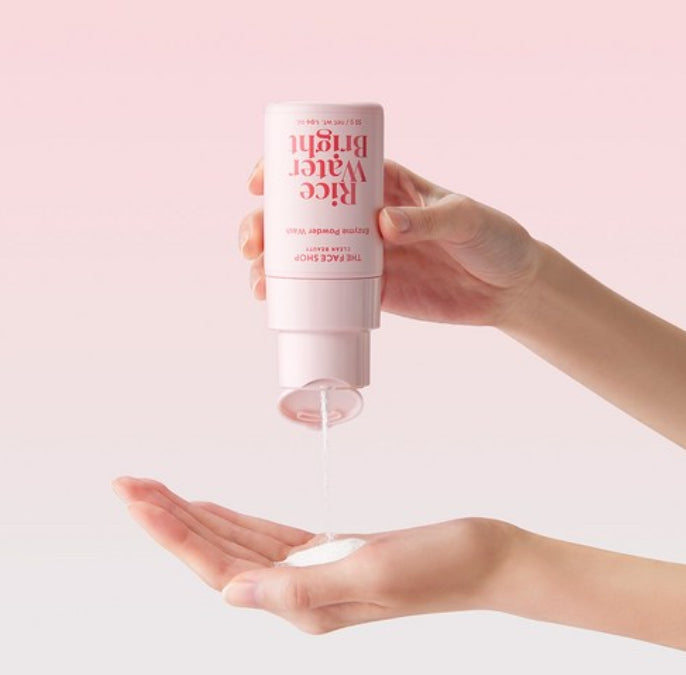 2 x THE FACE SHOP Rice Water Bright Enzyme Powder Wash 55g from Korea
