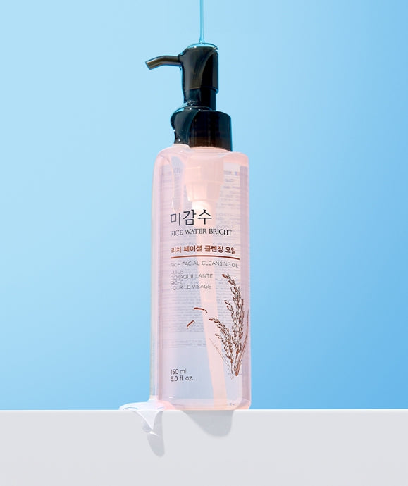 THE FACE SHOP Rice Water Bright Rich Facial Cleansing Oil 150ml from Korea