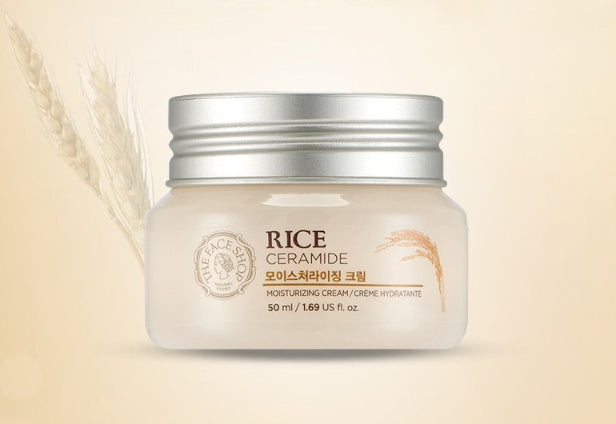 THE FACE SHOP Rice & Ceramide Moisturizing Cream 50ml from Korea