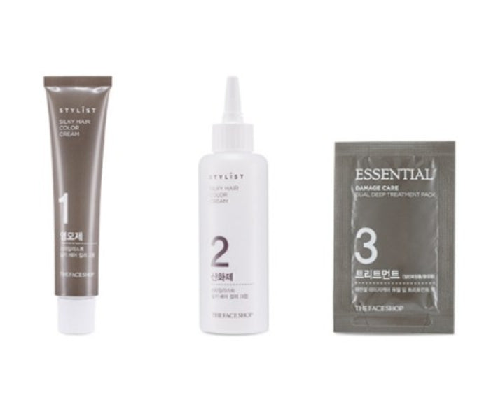 2 x THE FACE SHOP Stylist Hair Color Cream #Golden Blonde from Korea