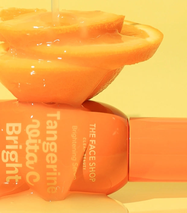 THE FACE SHOP Tangerine Vita C Brightening Serum 35ml from Korea