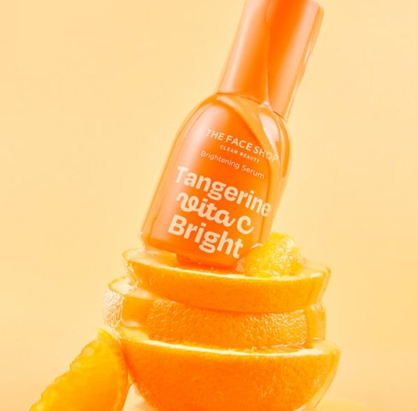 THE FACE SHOP Tangerine Vita C Brightening Serum 35ml from Korea