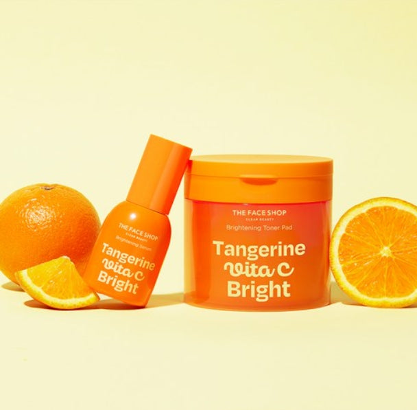 2 x THE FACE SHOP Tangerine Vita C Brightening Serum 35ml from Korea