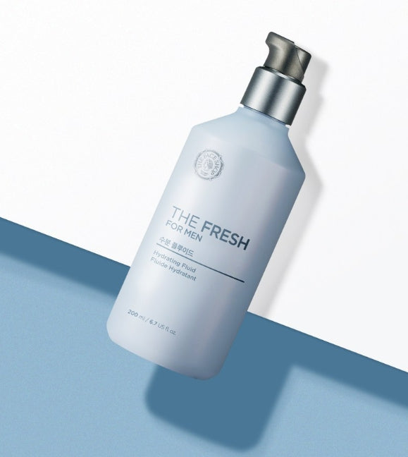 2 x [MEN] THE FACE SHOP The Fresh For Men Hydrating Fluid 200ml from Korea