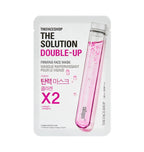 20 x THE FACE SHOP The Solution Double-Up Firming Face Mask 22ml from Korea