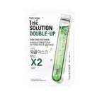 20 x THE FACE SHOP The Solution Double-Up Pore Care Face Mask 20ml from Korea