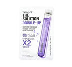 20 x THE FACE SHOP The Solution Double-Up Soothing Face Mask 20ml from Korea