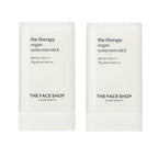 2 x THE FACE SHOP The Therapy Vegan Sunscreen Stick SPF50+ PA++++ 18g from Korea