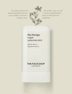 THE FACE SHOP The Therapy Vegan Sunscreen Stick SPF50+ PA++++ 18g from Korea