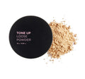 THE FACE SHOP Tone Up Loose Powder 10g (V201 Apricot Beige) – Brightening Mineral Finish from Korea