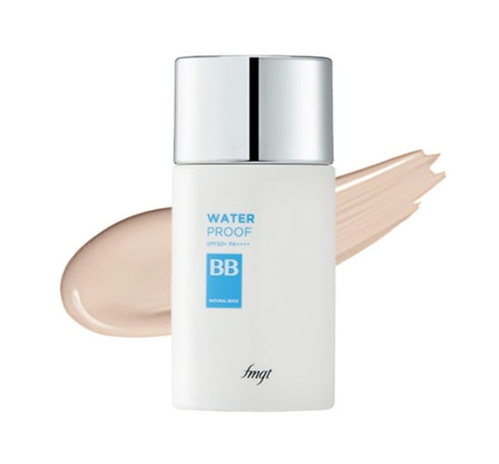 THE FACE SHOP Waterproof BB Cream SPF50+ PA++++ 50ml (V203 Apricot Beige) - Sweat & Sebum‑Resistant from Korea