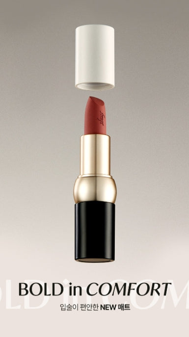THE FACE SHOP fmgt New Bold Velvet Lipstick, No.12 Sling Back Pink from Korea