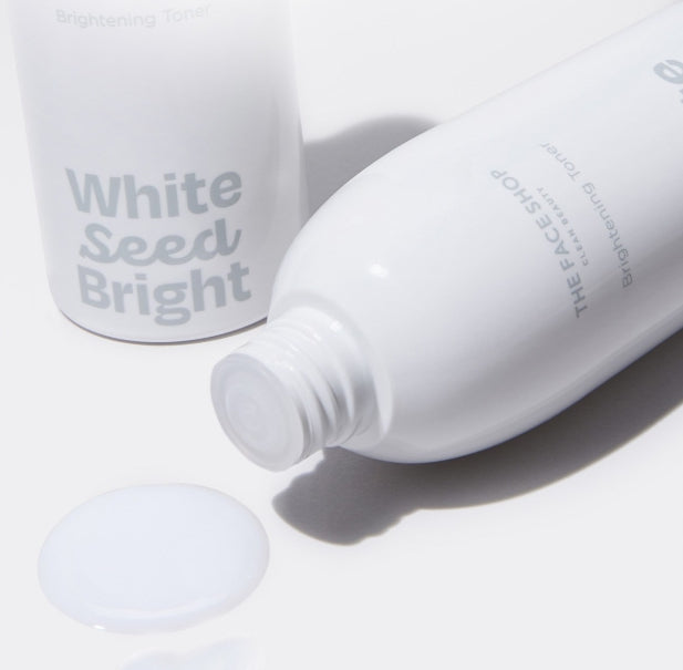 2 x THE FACE White Seed Brightening Toner 250ml – Radiance & Tone‑Care from Korea