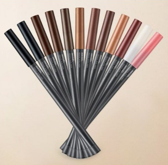 2 x THE FACE SHOP Ink Gel Pencil Liner 0.5g #03 Seattle Brown – High‑Definition Gel Pencil Eyeliner from Korea