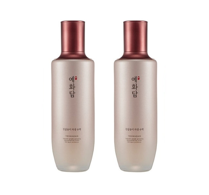 2 x THE FACE SHOP Yehwadam Heaven Grade Ginseng Rejuvenating Toner 155ml from Korea