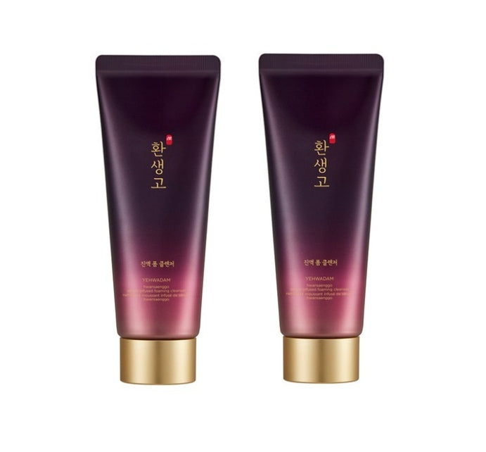 2 x THE FACE SHOP Yehwadam Hwansaenggo Serum Infused Foaming Cleanser 150ml from Korea