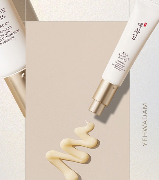 THE FACE SHOP Yehwadam Hwansaenggo Snow Glow Dark Spot Correcting Treatment Special Set (3 Items) from Korea