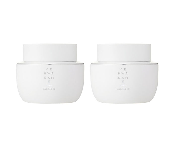 2 x THE FACE SHOP Yehwadam Jeju Magnolia Pure Brightening Cream 50ml from Korea