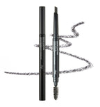 3 x THE FACE SHOP fmgt Brow Lasting Proof Pencil EX 0.2g (05 Dark Gray) – Long‑Wear Waterproof Brow Definer from Korea