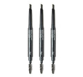 3 x THE FACE SHOP fmgt Brow Lasting Proof Pencil EX 0.2g (05 Dark Gray) – Long‑Wear Waterproof Brow Definer from Korea