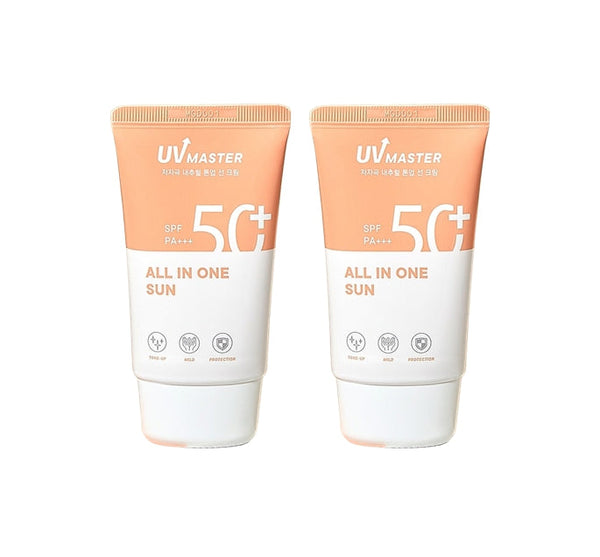 2 x TONYMOLY UV Master All in One Sun Cream 50ml, SPF50+ PA+++ from Korea