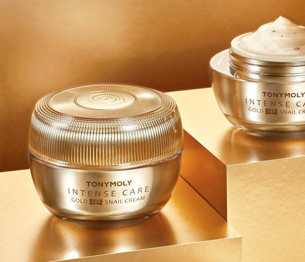 2 x TONYMOLY Intense Care Gold 24K Snail Cream 45ml from Korea