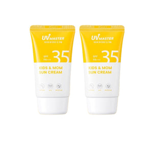 2 x TONYMOLY UV Master Kids & Mom Sun Cream 45ml, SPF35 PA+++ from Korea