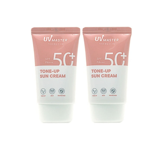 2 x TONYMOLY UV Master Tone Up Sun Cream 50ml, SPF50+ PA+++ from Korea