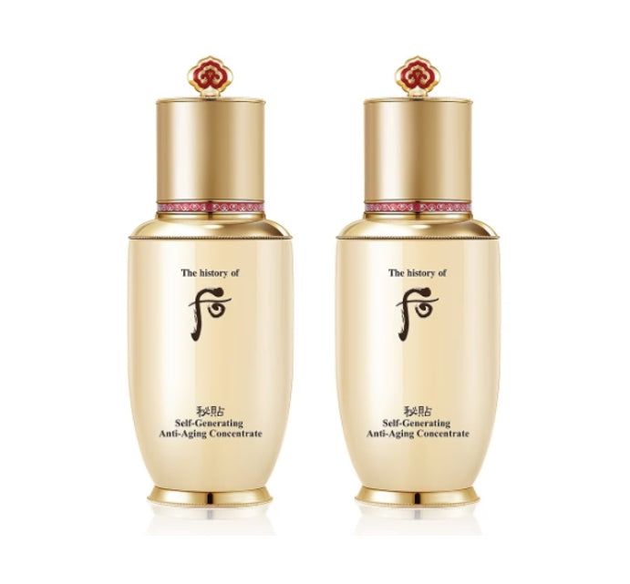 The History of Whoo Bichup Self-Generating Anti-Aging Concentrate bottle for skin repair, firming, and rejuvenation