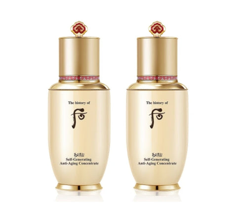 2 x The History of Whoo Bichup Self-Generating Anti-Aging Concentrate(Essence) 50ml from Korea