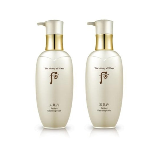 2 x The History of Whoo Cheongidan Hwahyun Radiant Cleansing Foam 200ml from Korea