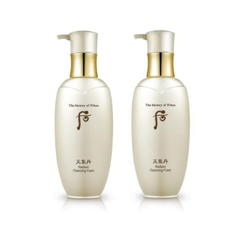 2 x The History of Whoo Cheongidan Hwahyun Radiant Cleansing Foam 200ml from Korea