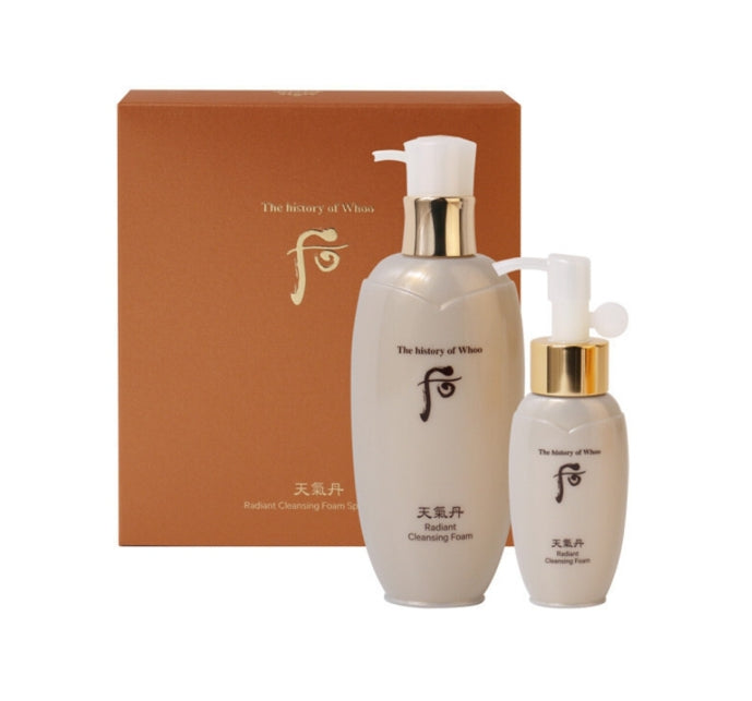 The History of Whoo Cheongidan Hwahyun Radiant Cleansing Foam Aug. 2026 Set (2 Items) from Korea