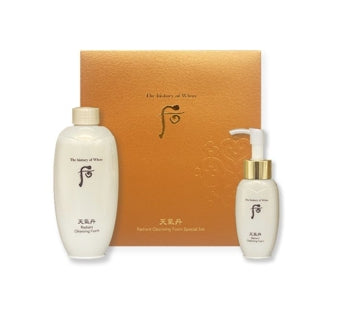 The History of Whoo Cheongidan Hwahyun Radiant Cleansing Foam June 2025 Set (2 Items) from Korea by The History of Whoo