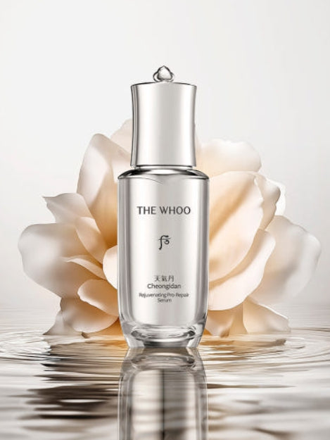 The History of Whoo Cheongidan Rejuvenating Pro-Repair Serum 50ml from Korea + Travel Kit(3 Items) by The History of Whoo