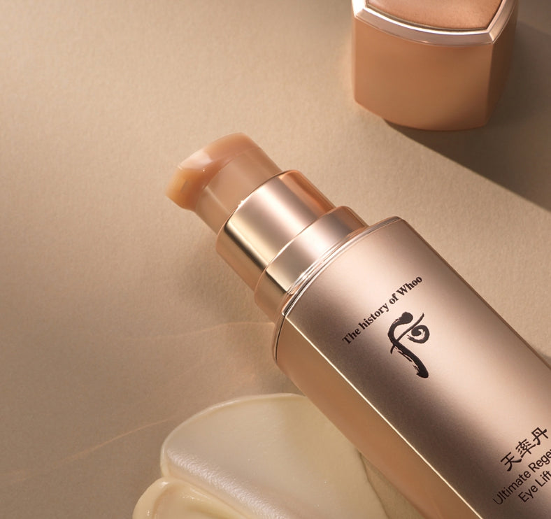 The History of Whoo Cheonyuldan Hwayul Ultimate Regenerating Eye Lift Cream July 2025 Set (5 Items) from Korea by The History of Whoo