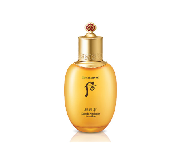 The History of Whoo Gongjinhyang Inyang Lotion bottle for skin hydration and revitalization