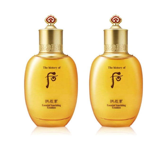 The History of Whoo Gongjinhyang Inyang Lotion bottle for skin hydration and revitalization
