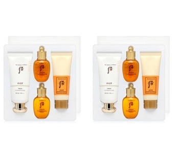 2 x The History of Whoo Gongjinhyang Jinhaeyoon Fresh Sun Cream Sun June 2025 Set (4 Items) SPF 50+/PA++++ from Korea
