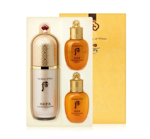 The History of Whoo Gongjinhyang:Mi Essential Base Sep. 2024 Set (3 Items) from Korea