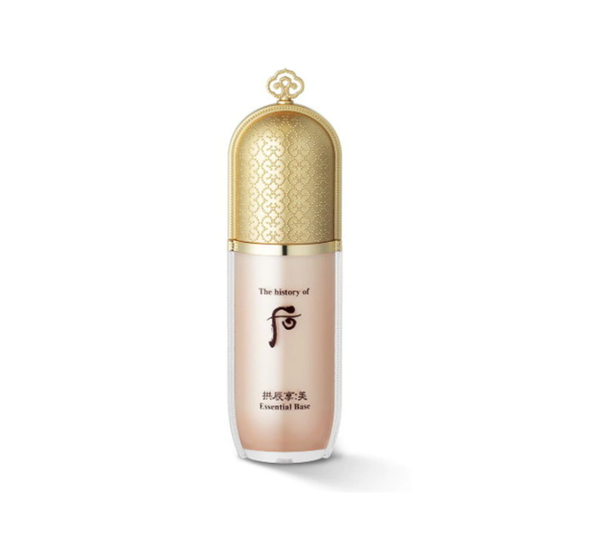 The History of Whoo Gongjinhyang:Mi Essential Makeup Base tube for tone correction and radiant makeup prep