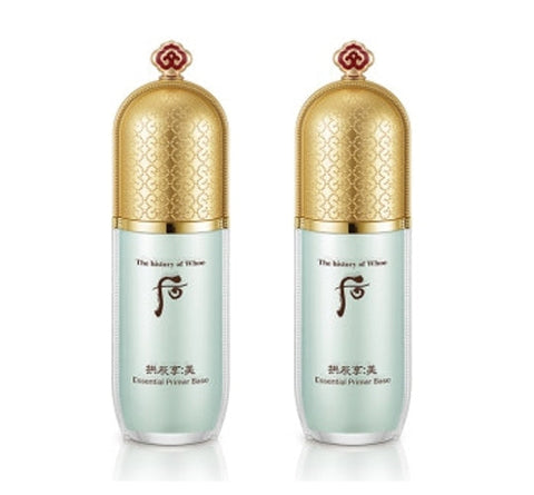 2 x The History of Whoo Gongjinhyang:Mi Essential Primer Base 40ml from Korea