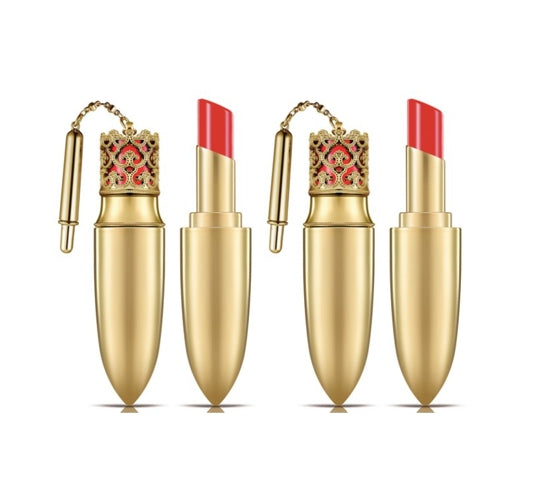 The History of Whoo Gongjinhyang:Mi Luxury Lipstick in ornate case for rich color and nourishing lip care