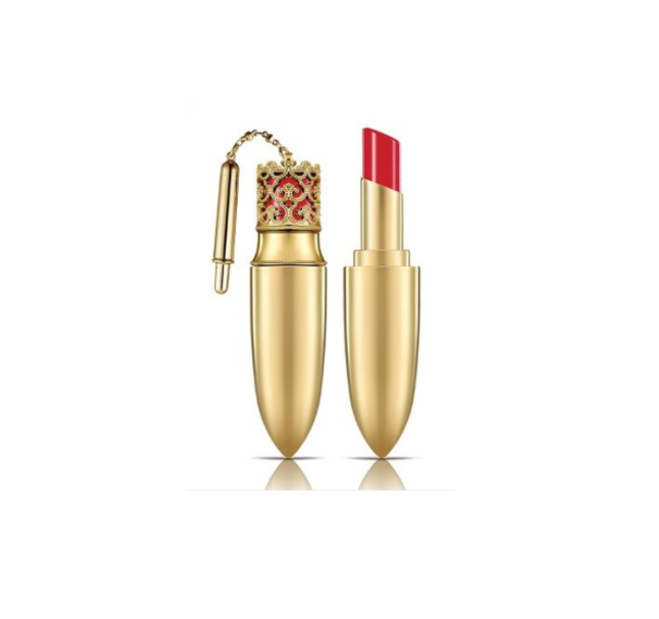 The History of Whoo Gongjinhyang:Mi Luxury Lipstick in ornate case for rich color and nourishing lip care