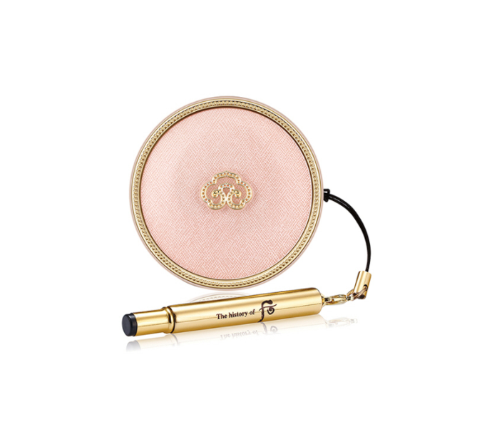The History of Whoo Gongjinhyang:Mi Royal Lip Balm compact for hydrating and enhancing natural lip color