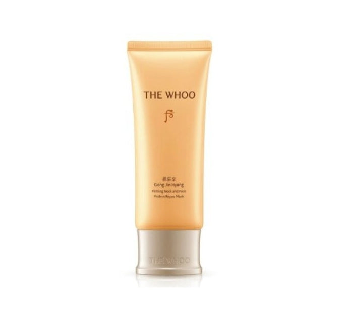 The History of Whoo Gongjinhyang Neck & Face Protein Repair Mask for firming and nourishing neck and facial skin
