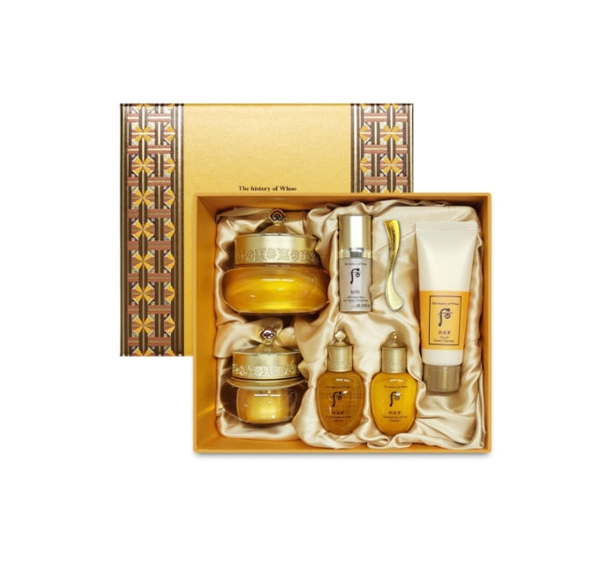 The History of Whoo Gongjinhyang Qi&Jin Cream Set for firming and deeply nourishing anti-aging skincare