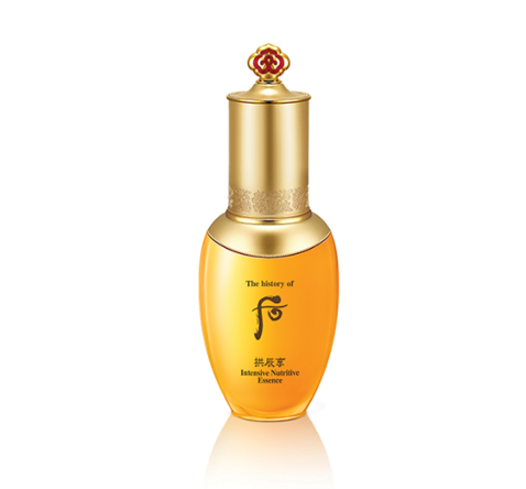 The History of Whoo Gongjinhyang Qi&Jin Essence bottle for firming, nourishing, and revitalizing skincare