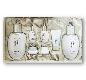 The History of Whoo Gongjinhyang:Seol Mibaek Radiant White Dec. 2024 Set (7 Items) from Korea