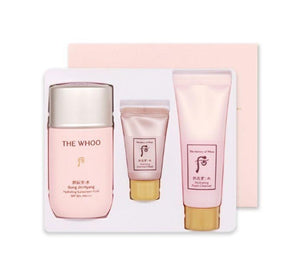 The History of Whoo Gongjinhyang:Soo Sooyeon Vital Hydrating Sun Fluid July 2024 Set (3 Items) from Korea